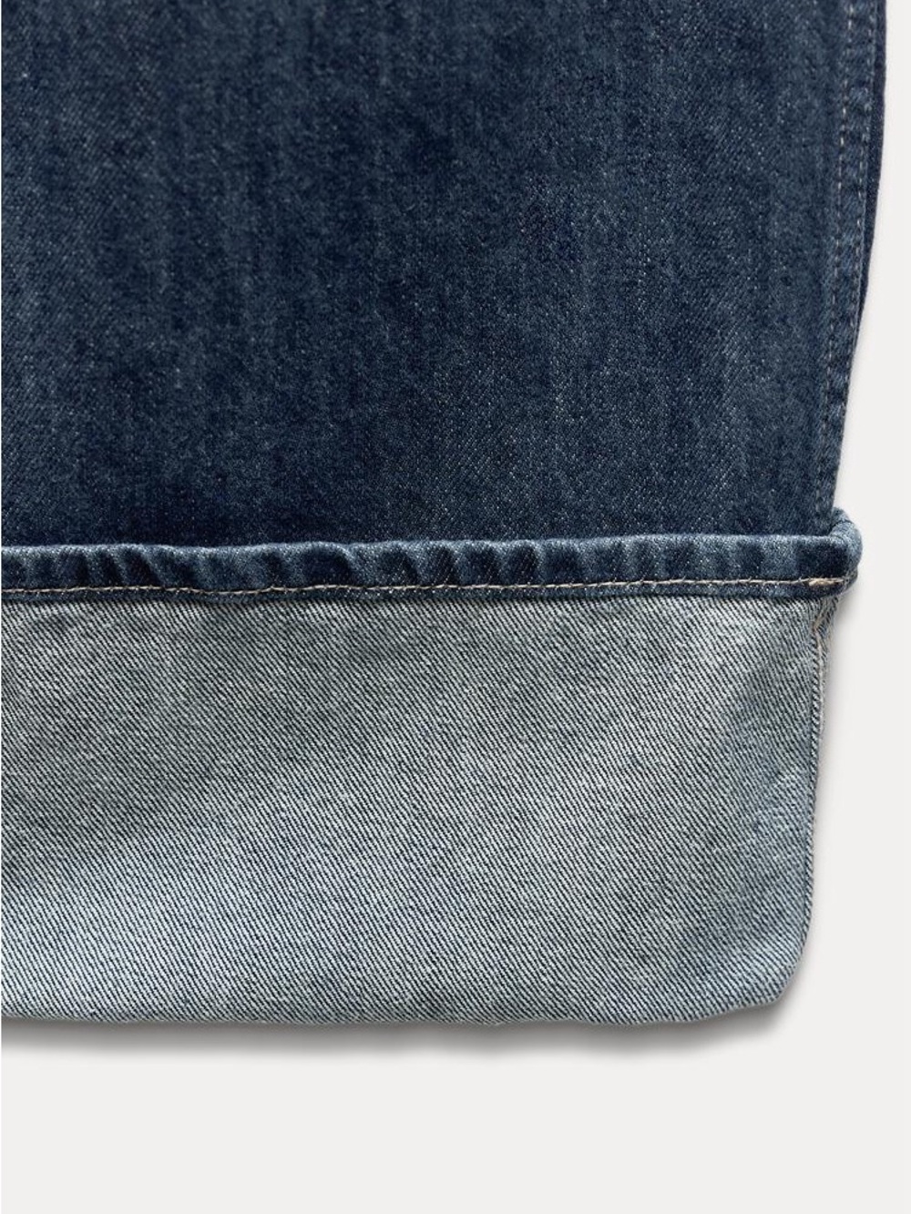 Zara TRF Wide Leg High Waist Jeans US 4 - Picture 11 of 11